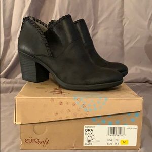 Euro Soft Black Boots